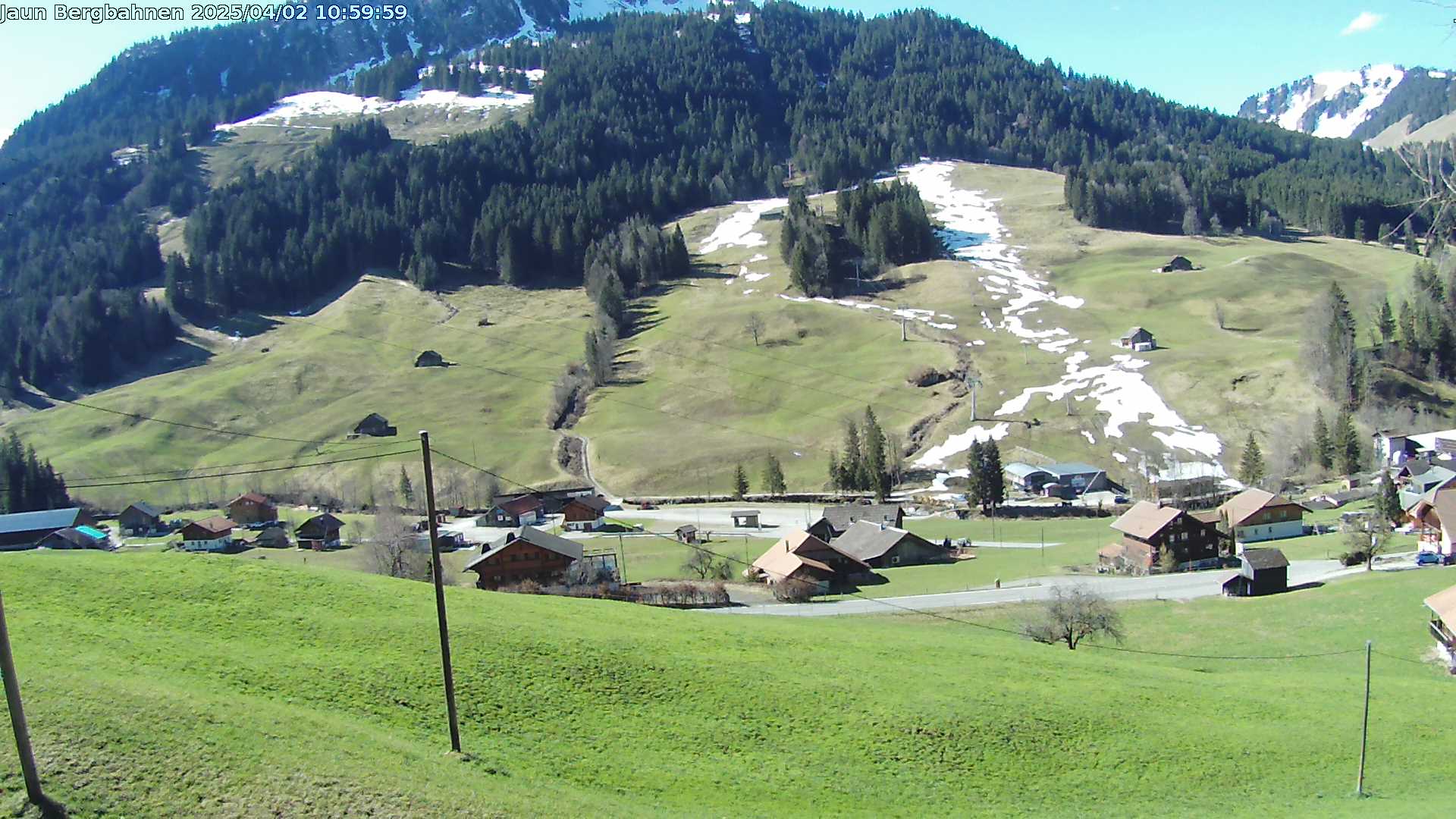 Webcam à Jogne / Jaun. (Gruyère)